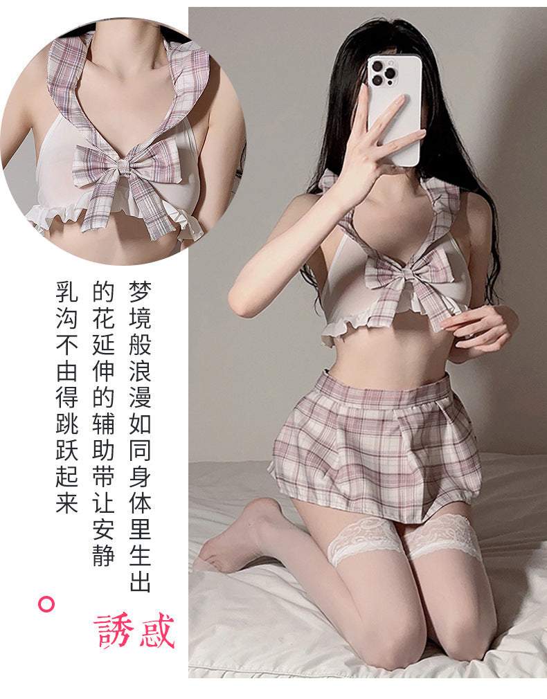 甜美学院风制服 Sweet School Girl Uniform