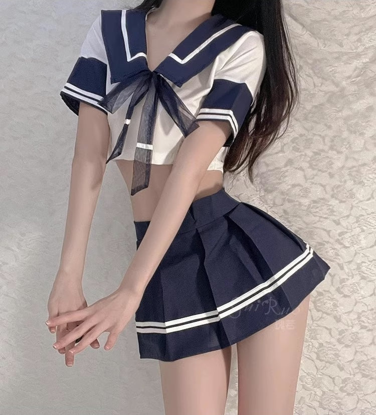 清纯学院风制服 Innocent School Girl Uniform
